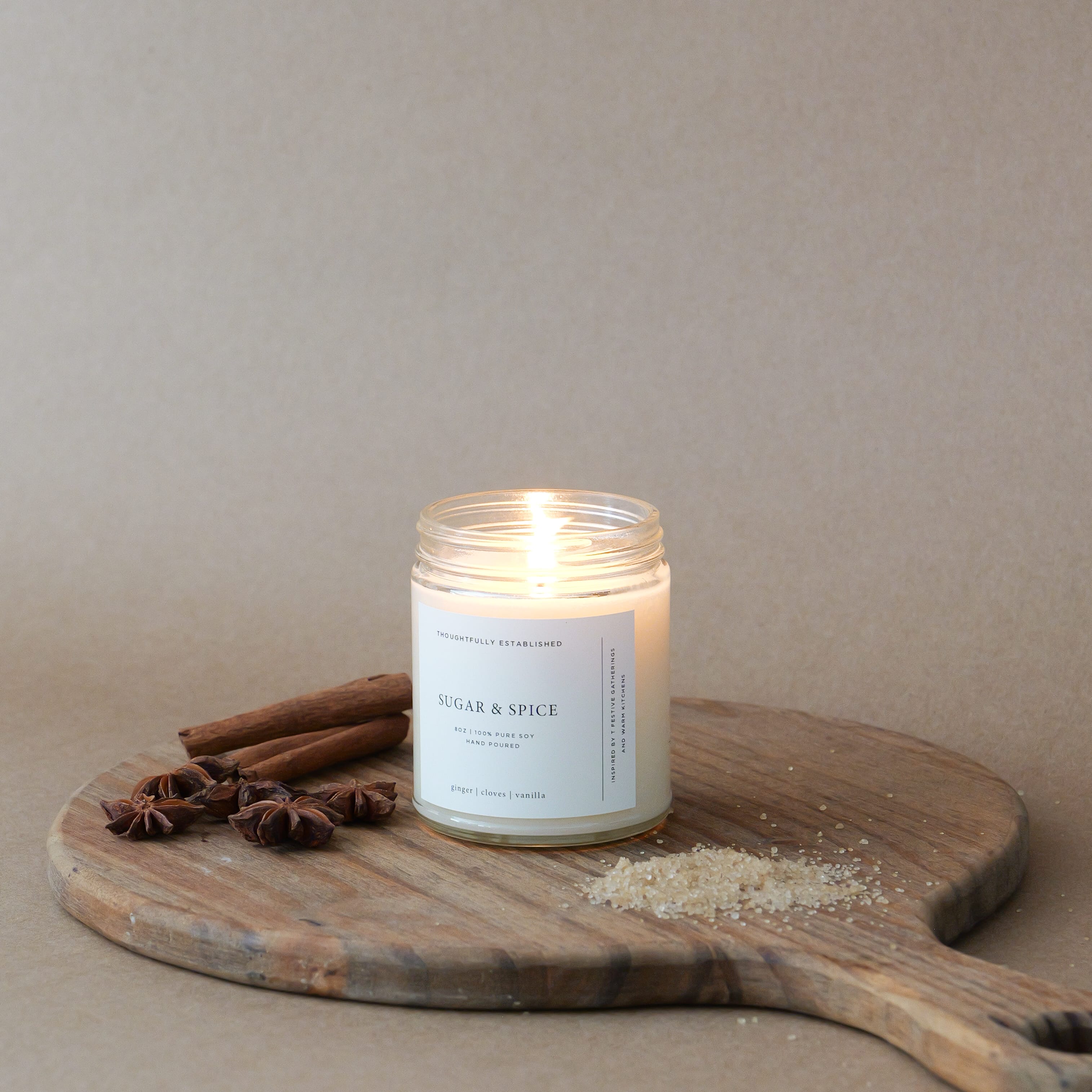 Sugar & Spice - Soy Candle