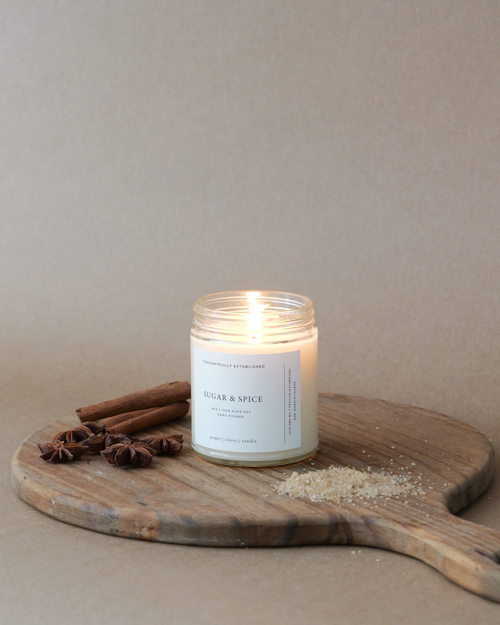 Sugar & Spice - Soy Candle